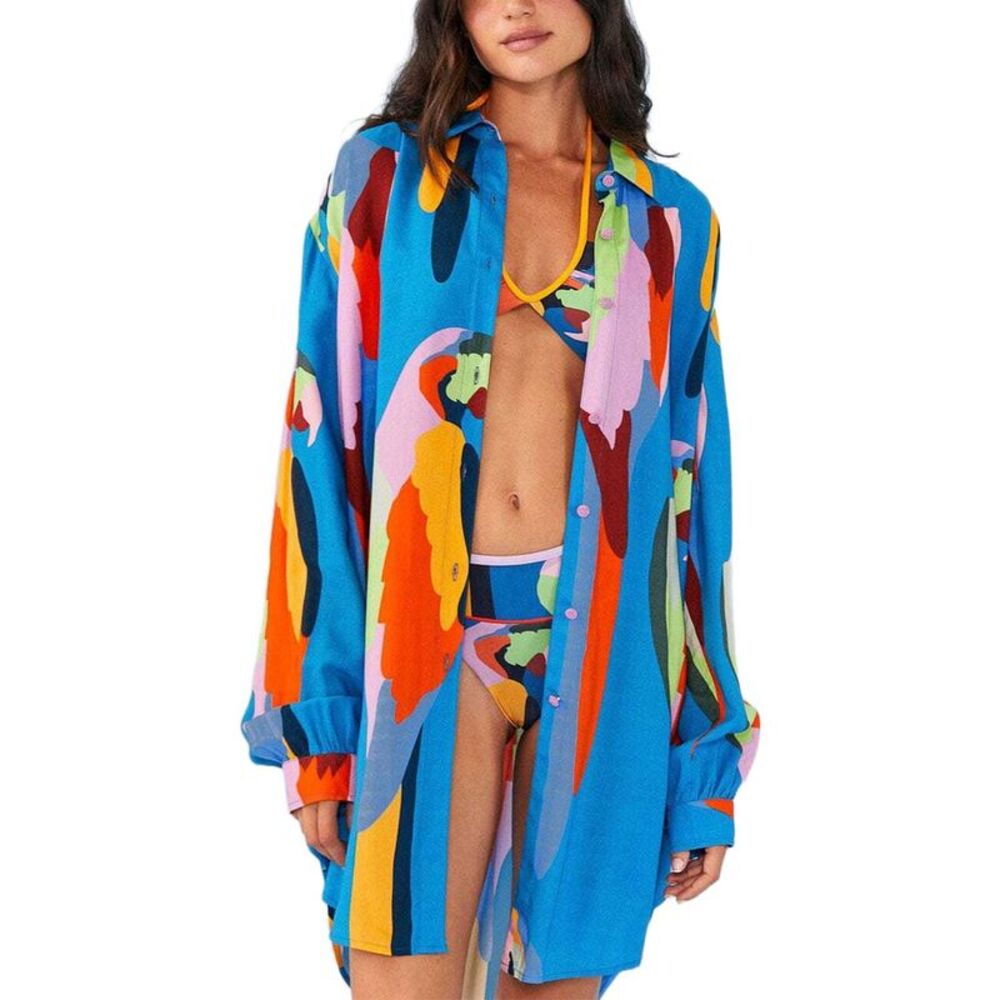 Farm Rio Womens  Araraquara Cover Up